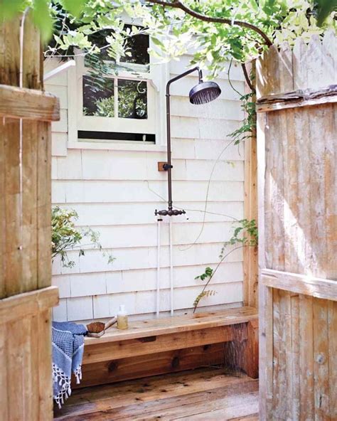 easy outdoor shower